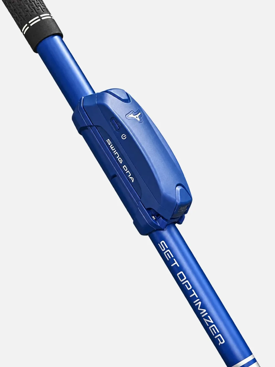 Cảm biến Mizuno Swing DNA gắn trên gậy đo Set Optimizer