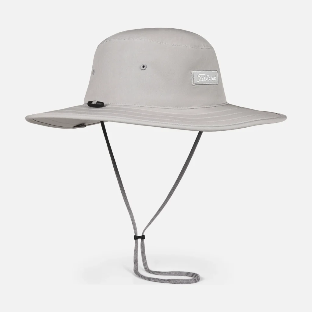 Mũ tai bèo Titleist Charleston Aussie – Gray / White