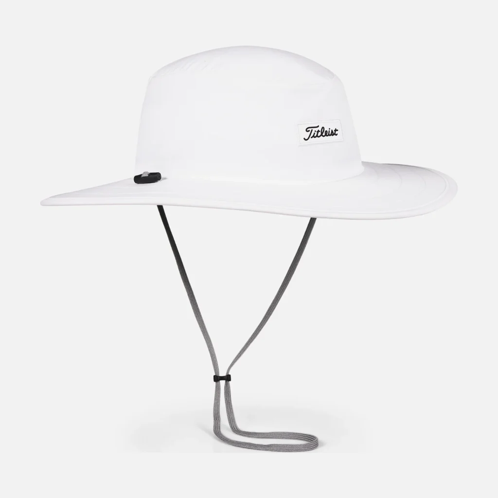 Mũ tai bèo Titleist Charleston Aussie – White / Black