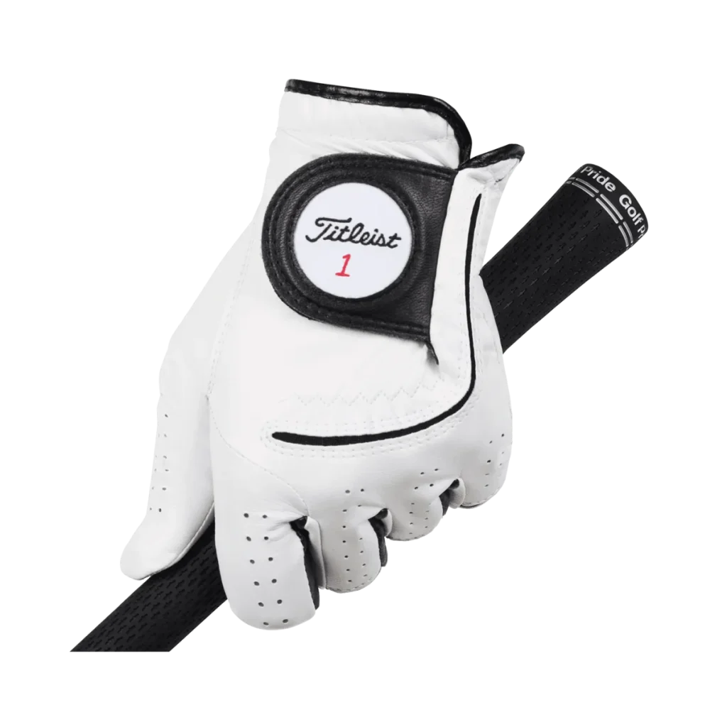 Găng tay golf nam Titleist Players Flex – Pearl (trắng ngọc trai)
