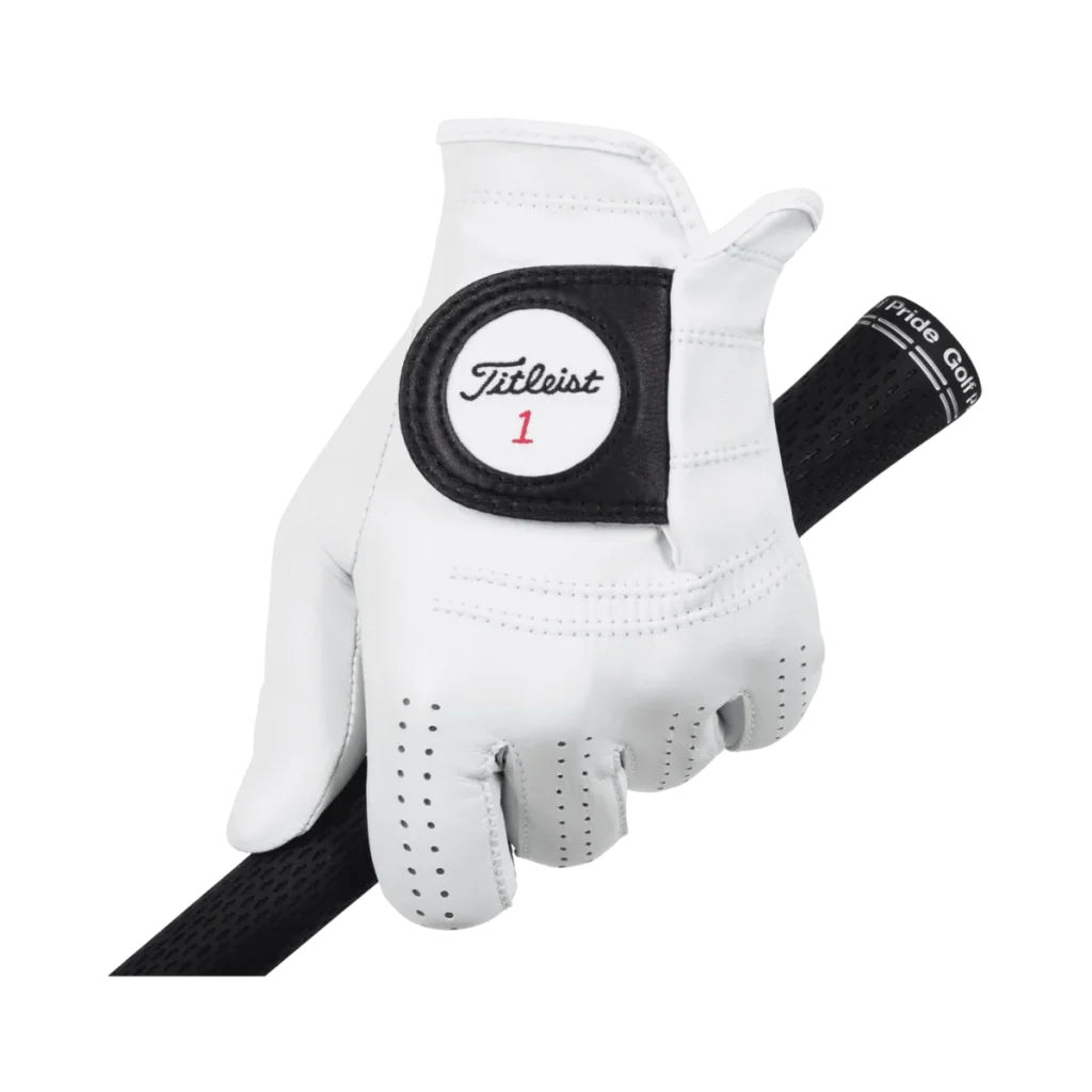 Găng tay golf nam Titleist Players – Pearl (trắng ngọc trai)