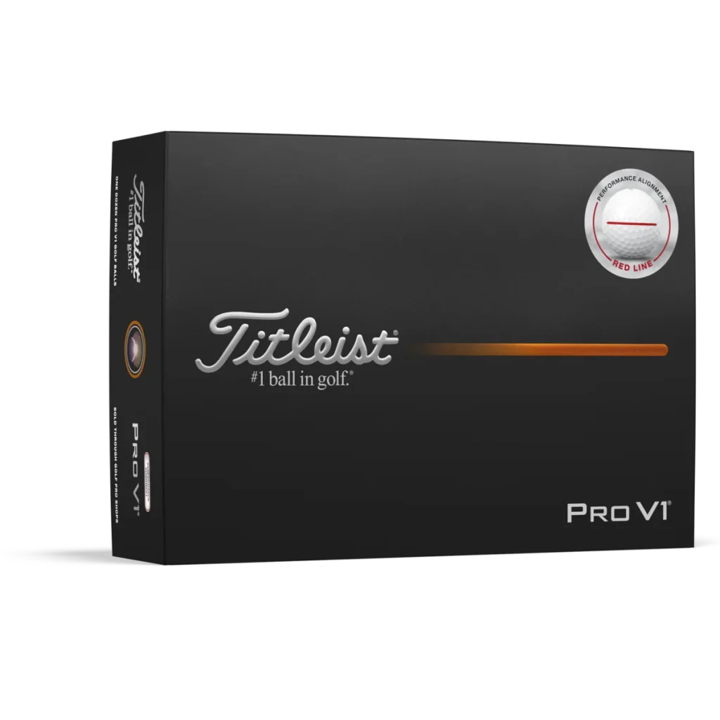 Titleist Pro V1 AIM Performance – Đỏ