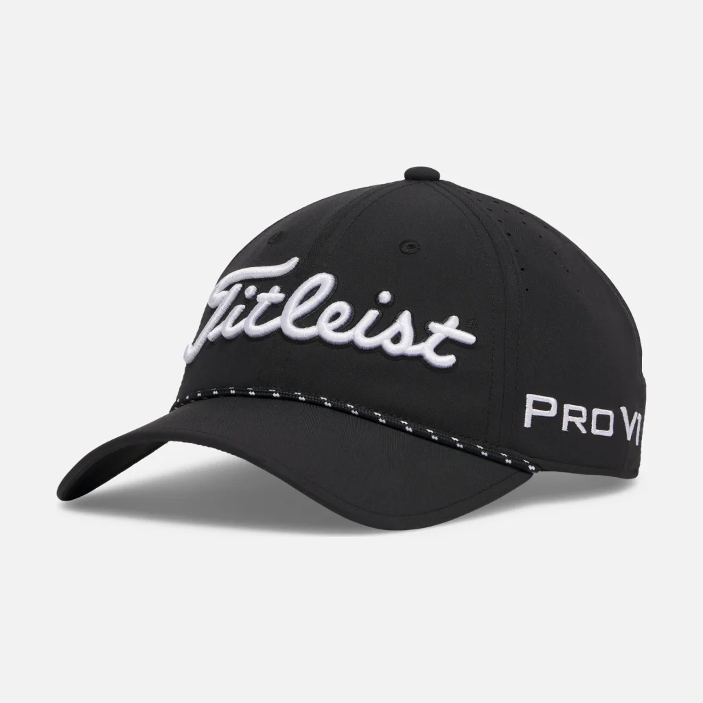 Mũ golf Titleist Tour Breezer – Black / White