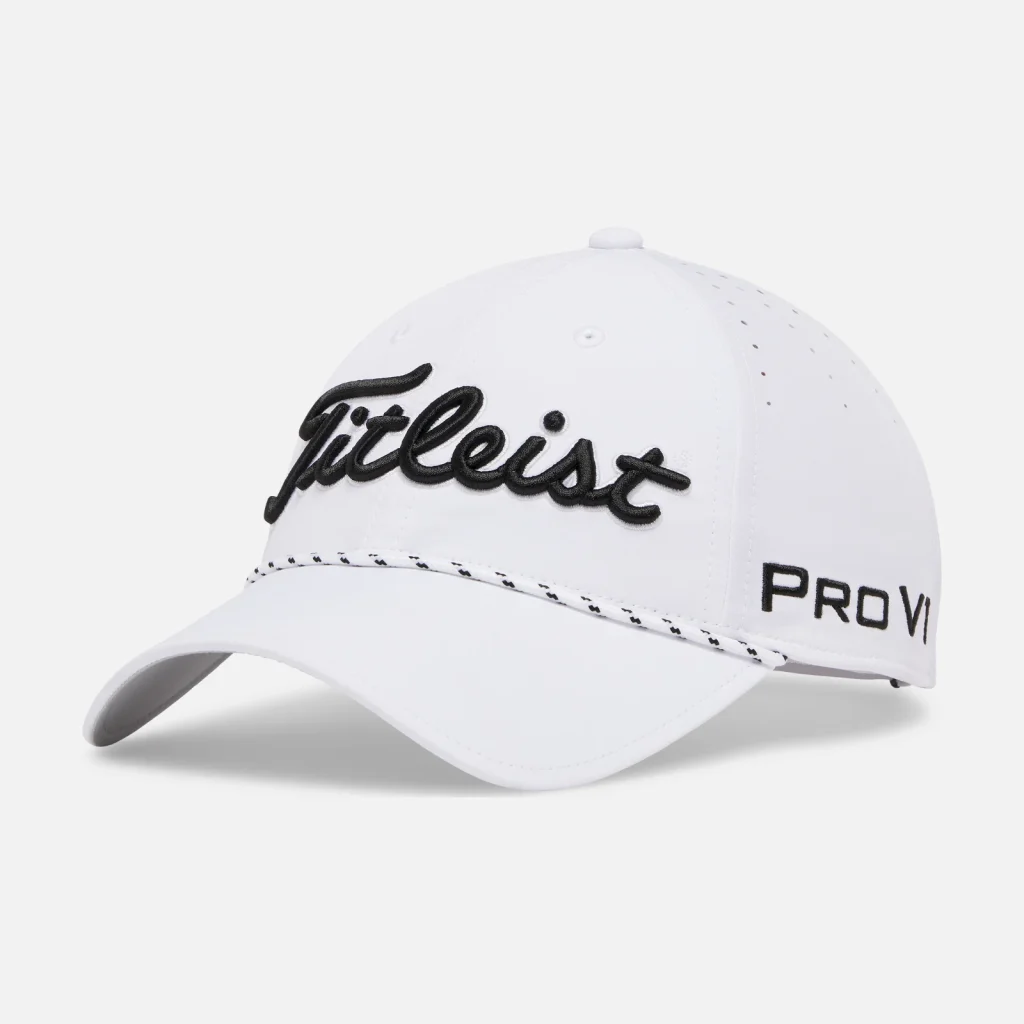 Mũ golf Titleist Tour Breezer – White / Black