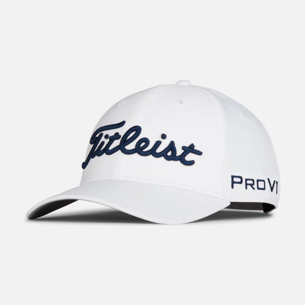 Mũ golf Titleist Tour Performance – White / Navy