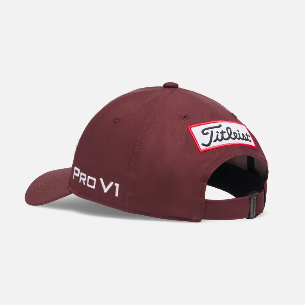 Mũ golf Titleist Tour Performance – Merlot / White