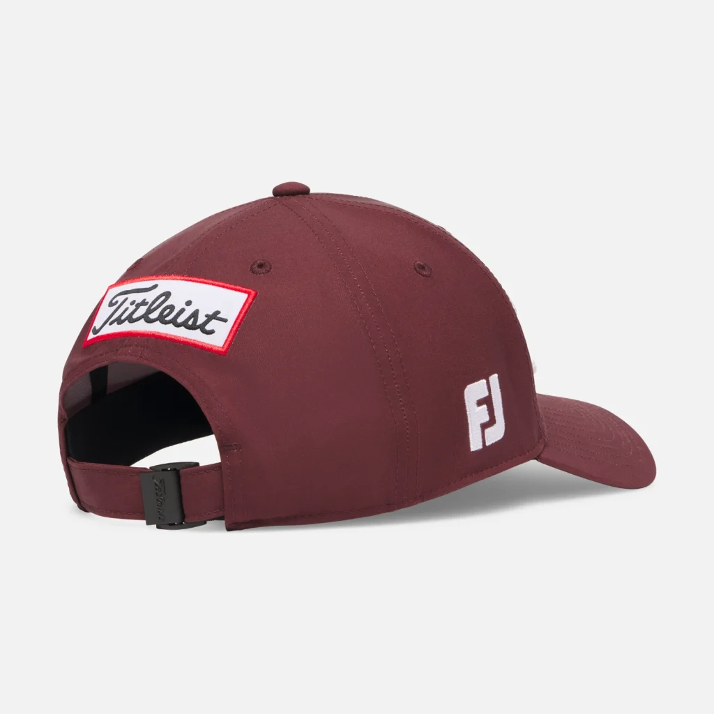 Mũ golf Titleist Tour Performance – Merlot / White