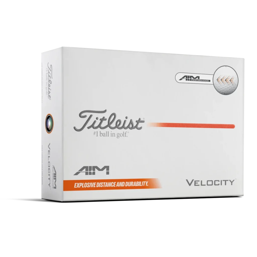 Titleist Velocity AIM Performance – Trắng