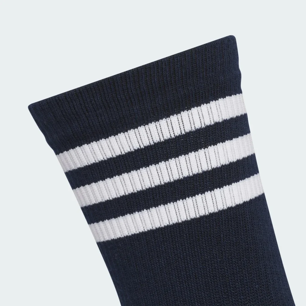 adidas Tất Cổ Cao 3 Sọc – Nữ – Collegiate Navy / White