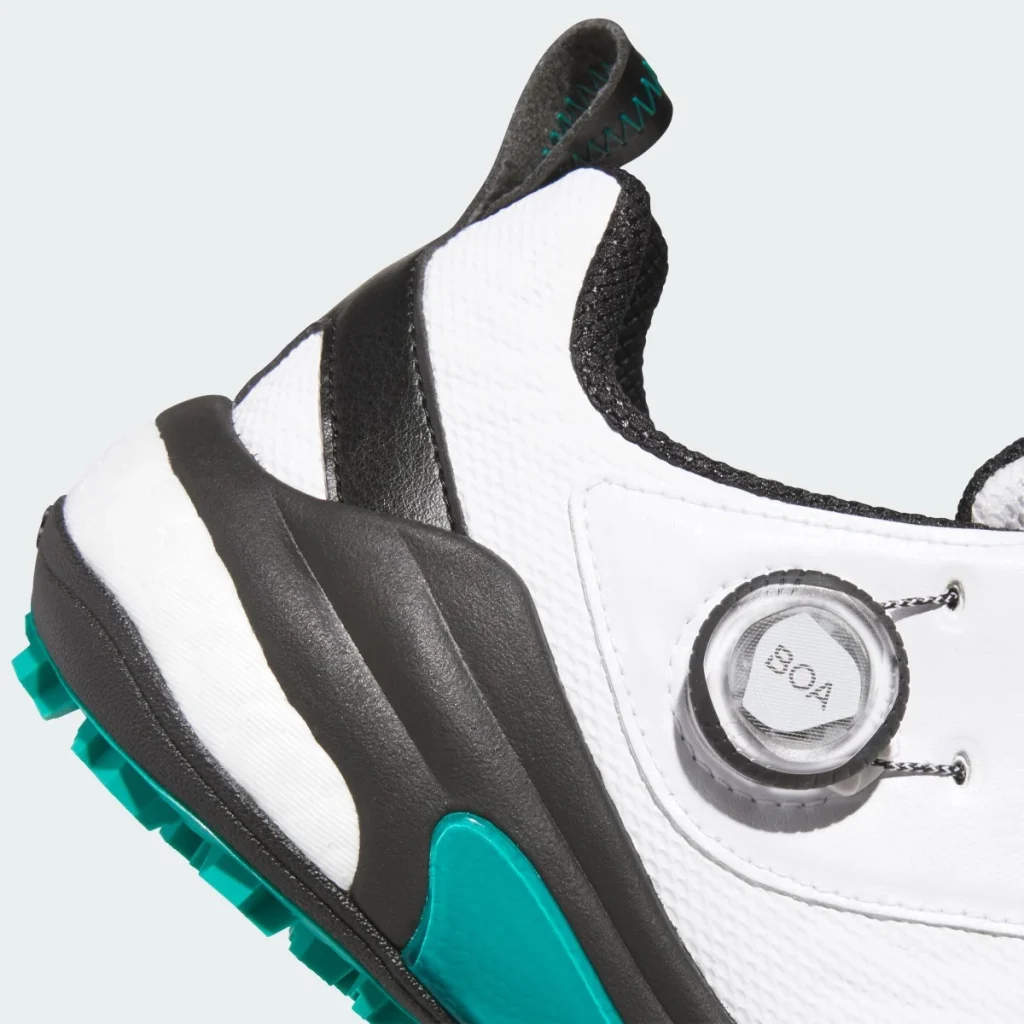 adidas Giày Golf Đinh Liền Codechaos BOA 25 – Nam – Cloud White / Core Black / Pure Teal