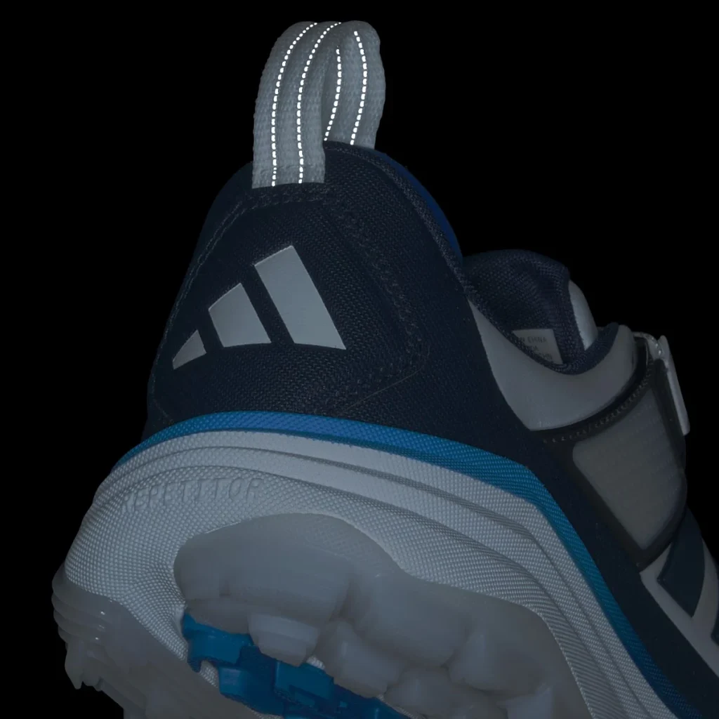 adidas Giày Golf Đinh Liền Adipower 26 BOA – Nam – Cloud White / Collegiate Navy / Lucid Ray Blue