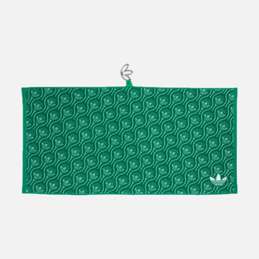 adidas Khăn Bông Phủ Họa Tiết Originals – Court Green