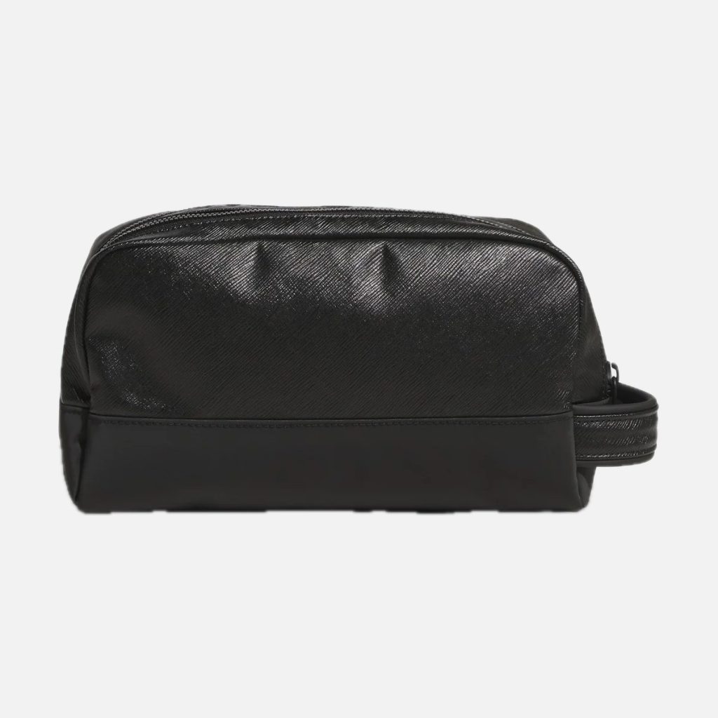 adidas Túi Pouch Da PU Khóa Kéo Kép