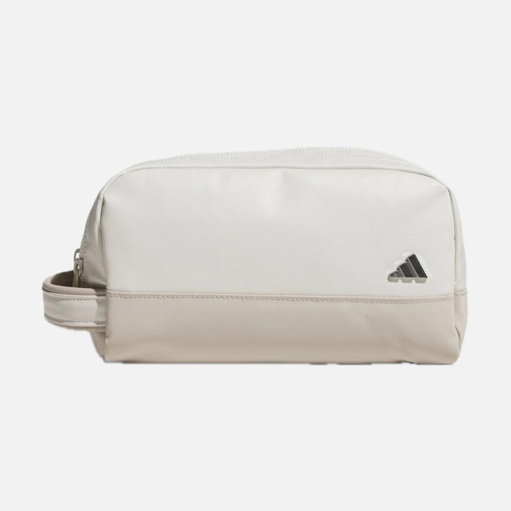 adidas Túi Pouch Da PU Khóa Kéo Kép