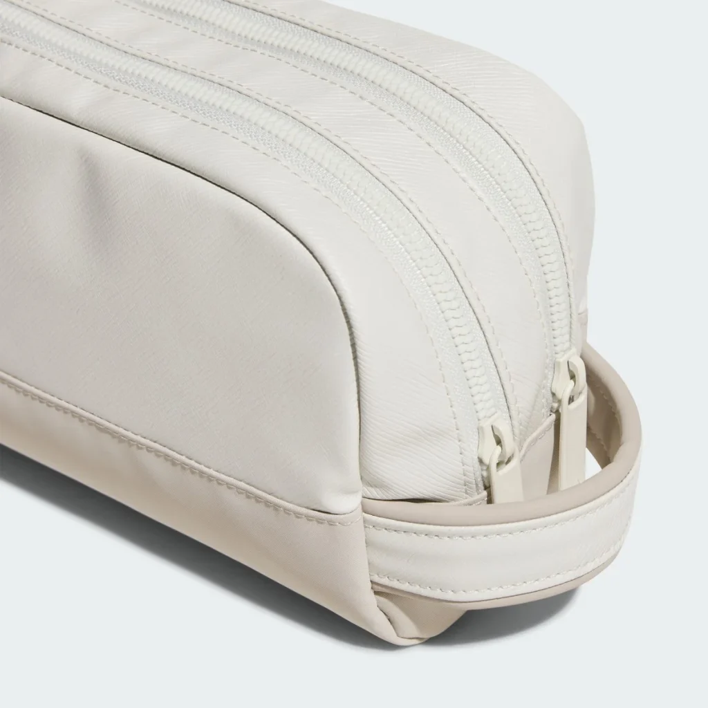 adidas Túi Pouch Da PU Khóa Kéo Kép