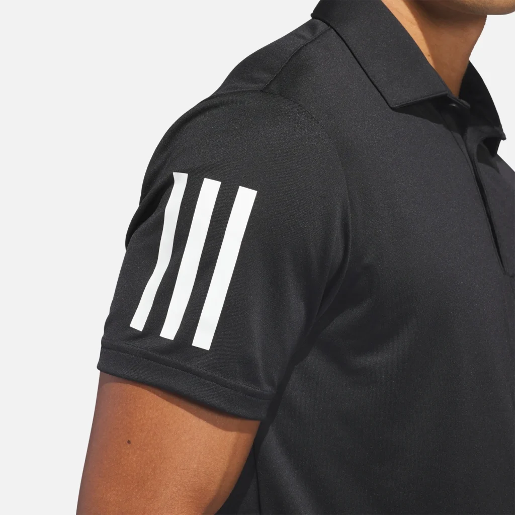 adidas Áo Polo Chuyên Dụng 3 Sọc – Black