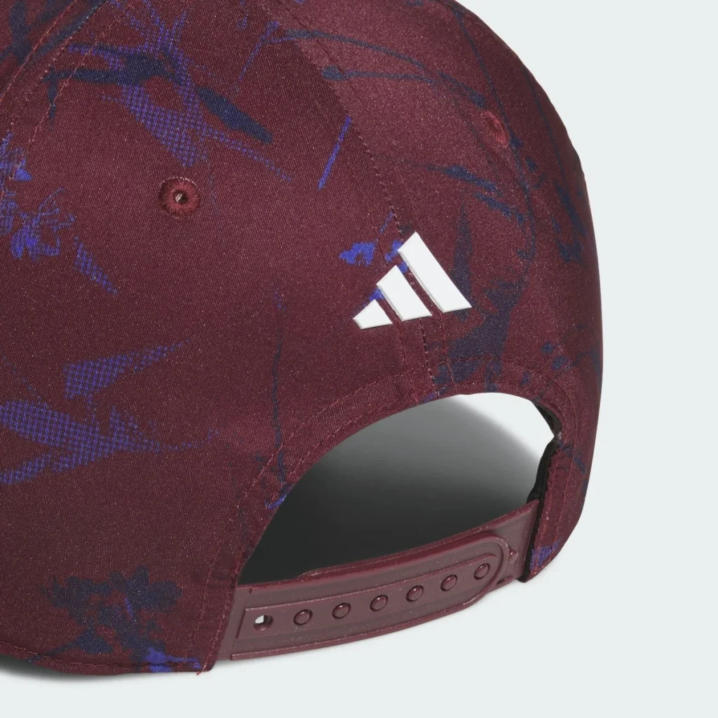 adidas Mũ Snapback Họa Tiết Tour – Maroon