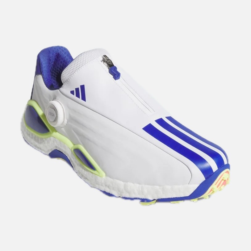 adidas Giày Golf Đinh Liền Codechaos 27 BOA – Nam – Cloud White / Dual Indigo / Frozen Lemon