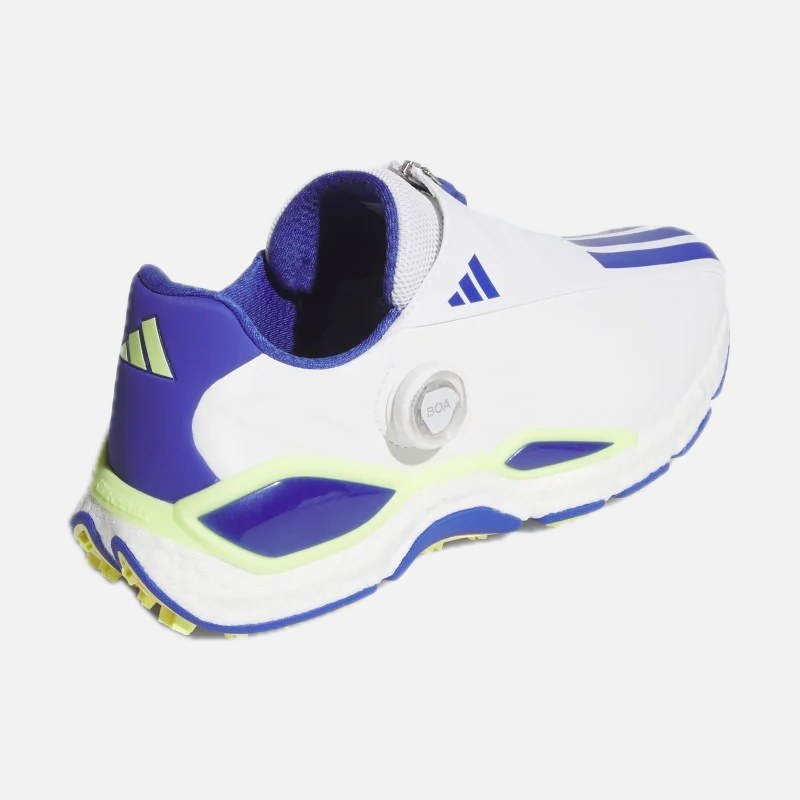 adidas Giày Golf Đinh Liền Codechaos 27 BOA – Nam – Cloud White / Dual Indigo / Frozen Lemon