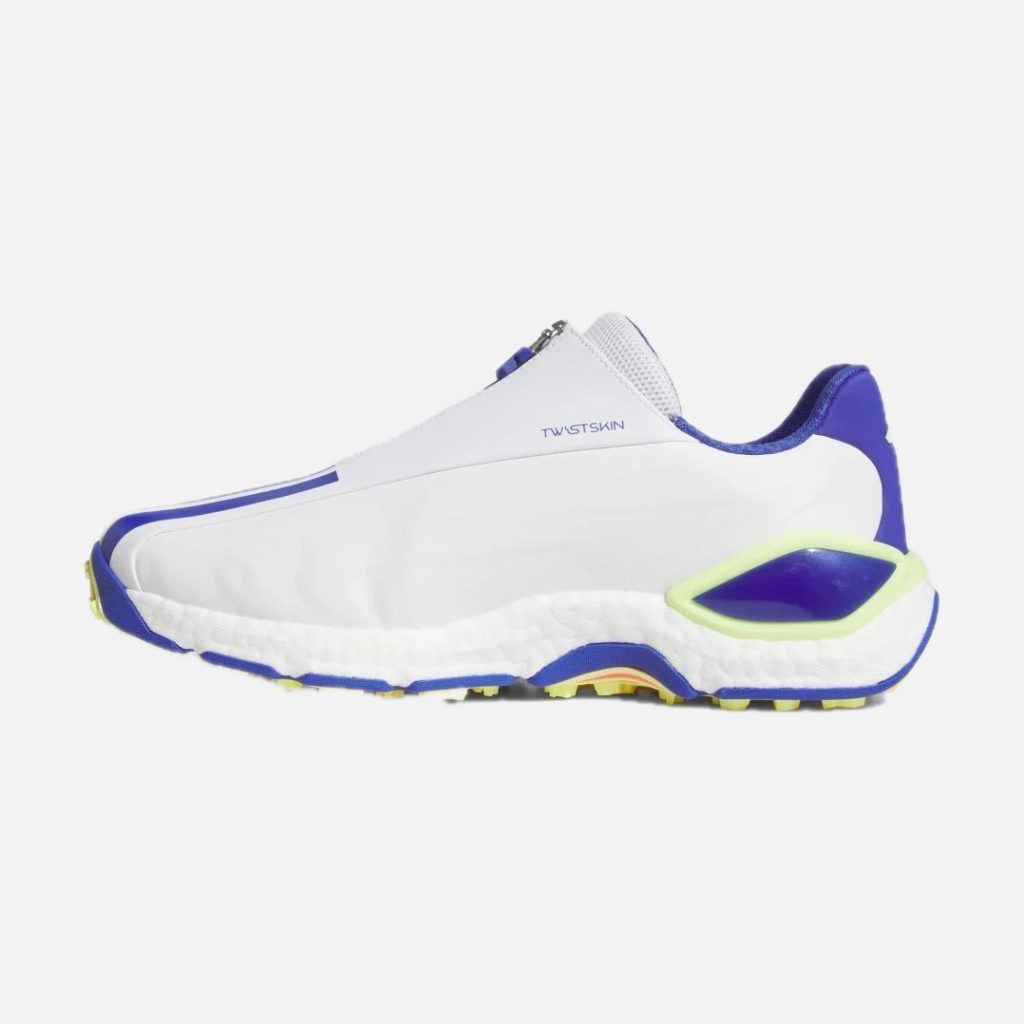 adidas Giày Golf Đinh Liền Codechaos 27 BOA – Nam – Cloud White / Dual Indigo / Frozen Lemon