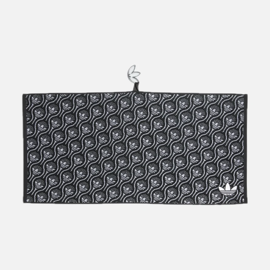 adidas Khăn Bông Phủ Họa Tiết Originals – Black