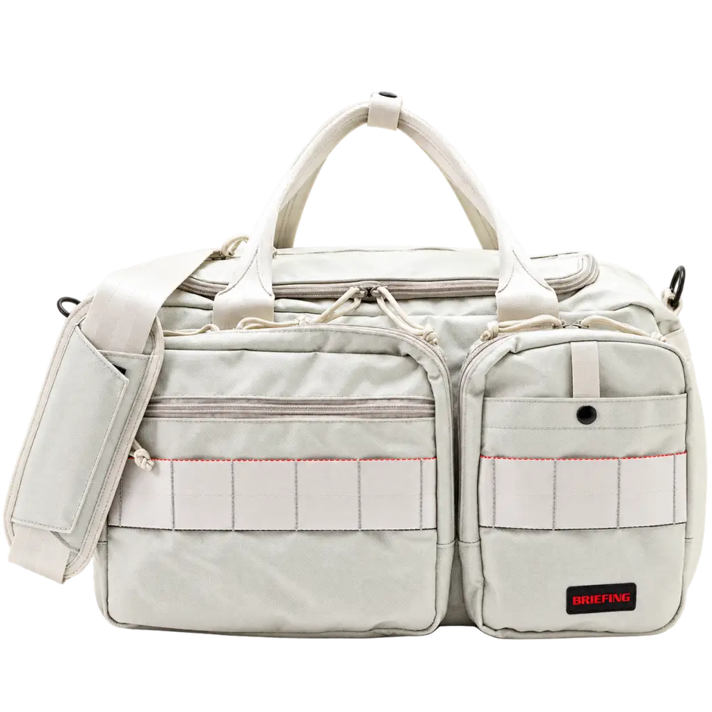Túi Boston BRIEFING Classic Club Boston Air – White