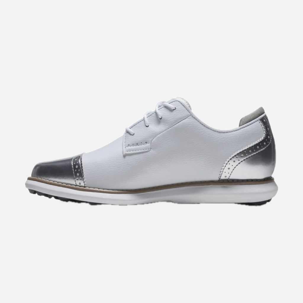 Giày Golf Đinh Liền FootJoy Traditions Cap Toe – Nữ