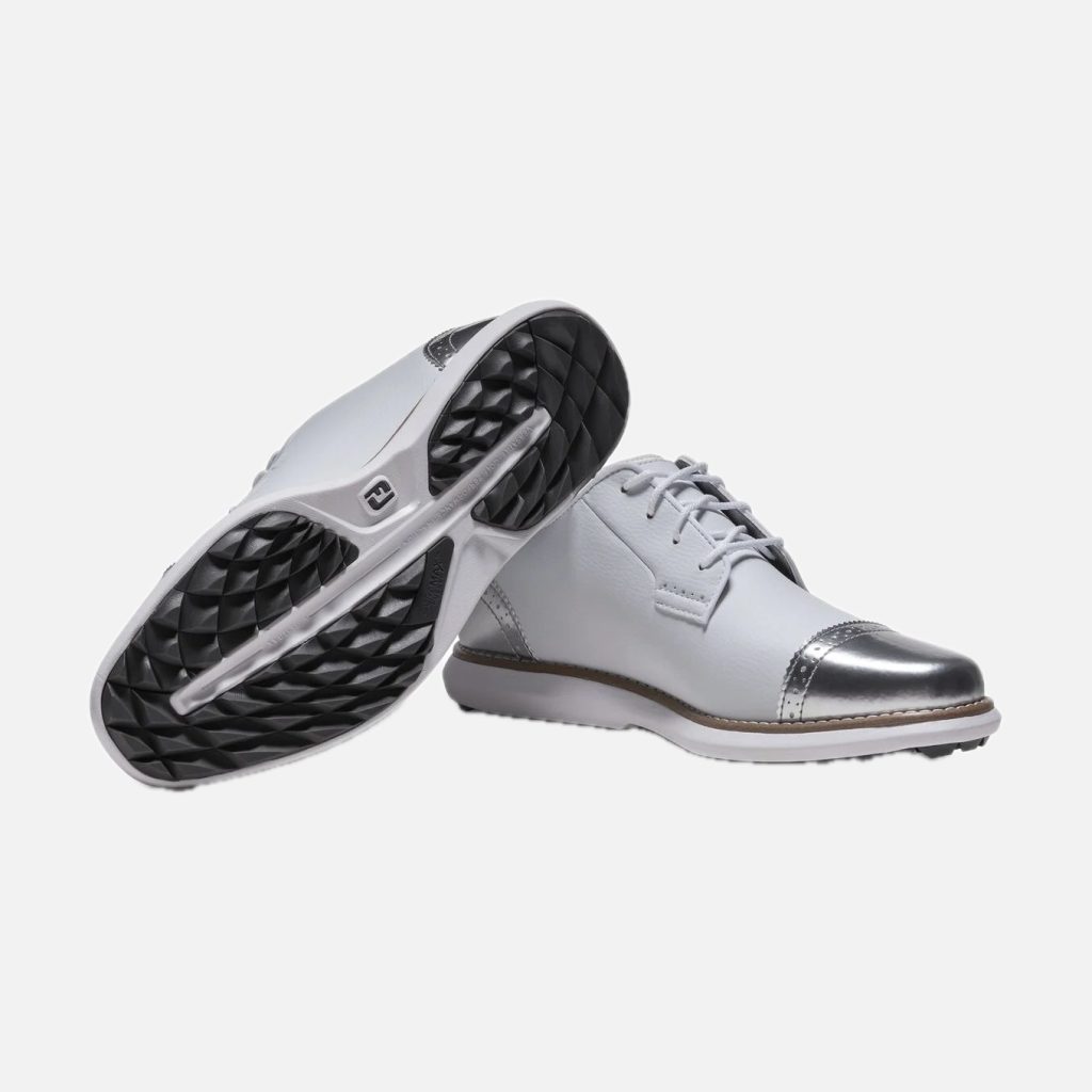 Giày Golf Đinh Liền FootJoy Traditions Cap Toe – Nữ
