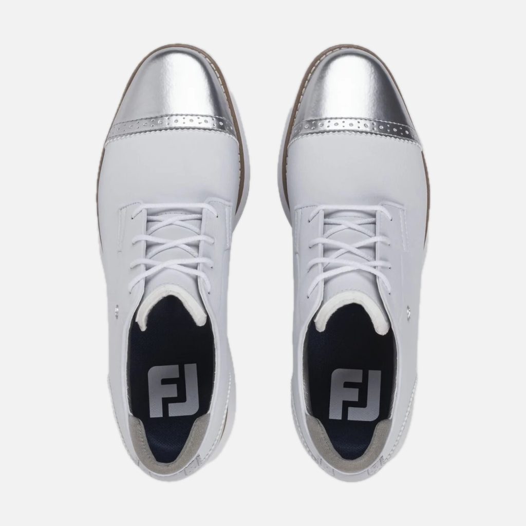 Giày Golf Đinh Liền FootJoy Traditions Cap Toe – Nữ