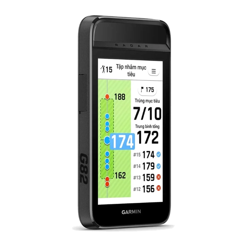 Máy GPS Golf Garmin Approach G82 Tích Hợp Launch Monitor