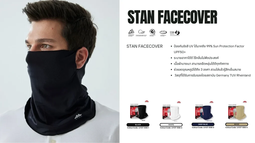 Khăn Che Mặt Chống Nắng STAN Facecover
