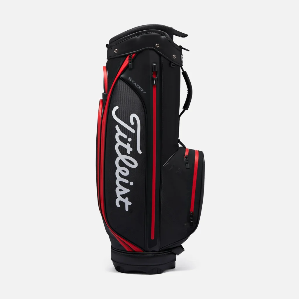 Túi Gậy Titleist Elite Lite 5 StaDry Cart Bag – Black / Black / Red