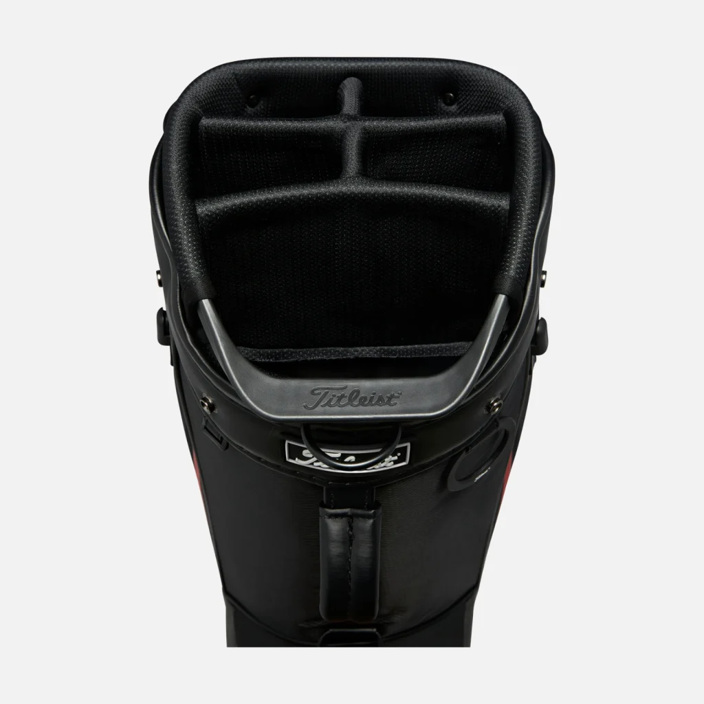 Túi Gậy Titleist Elite Lite 5 StaDry Cart Bag – Black / Black / Red