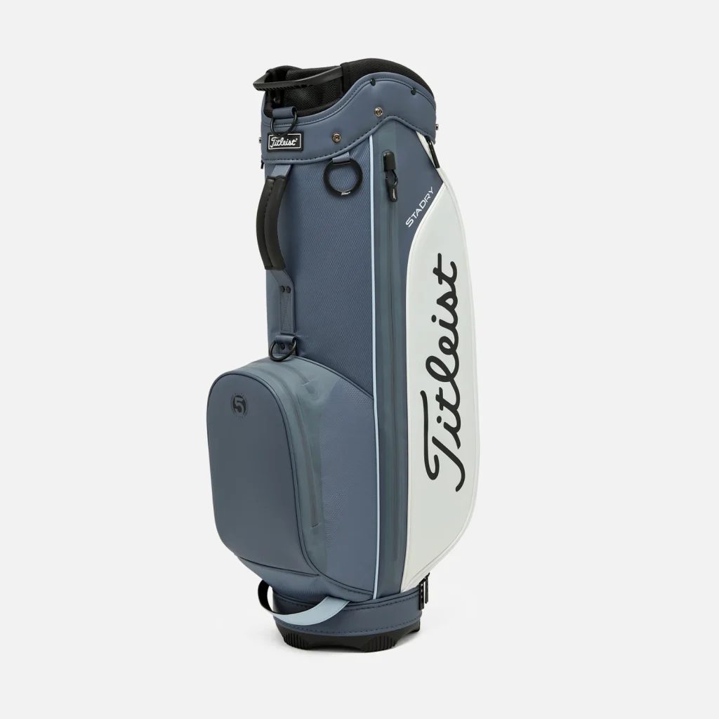 Túi Gậy Titleist Elite Lite 5 StaDry Cart Bag – White / Washed Indigo / Blue Bird