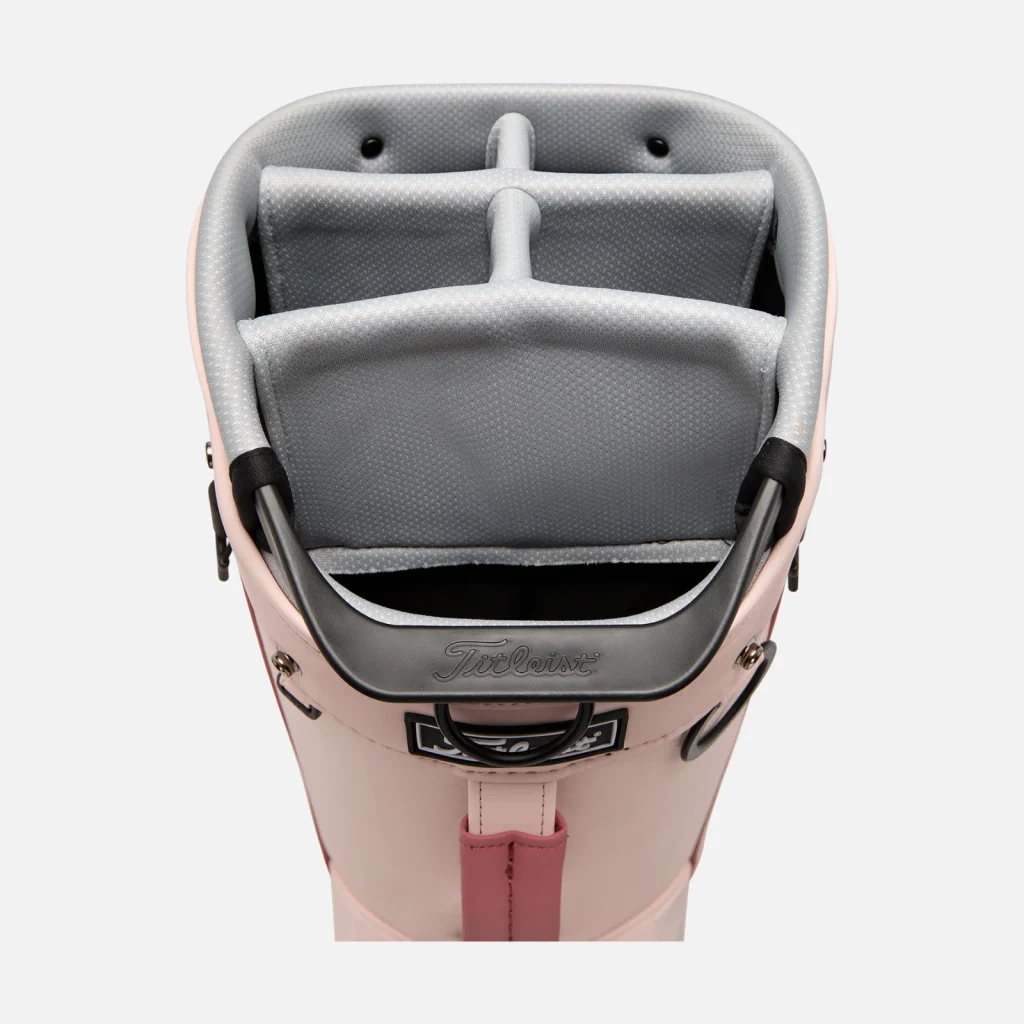 Túi Gậy Titleist Elite Lite 5 StaDry Cart Bag – White / Pale Pink / Sedona