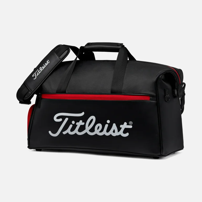 Túi Boston Titleist Elite Lite Boston Bag – Black / Black / Red