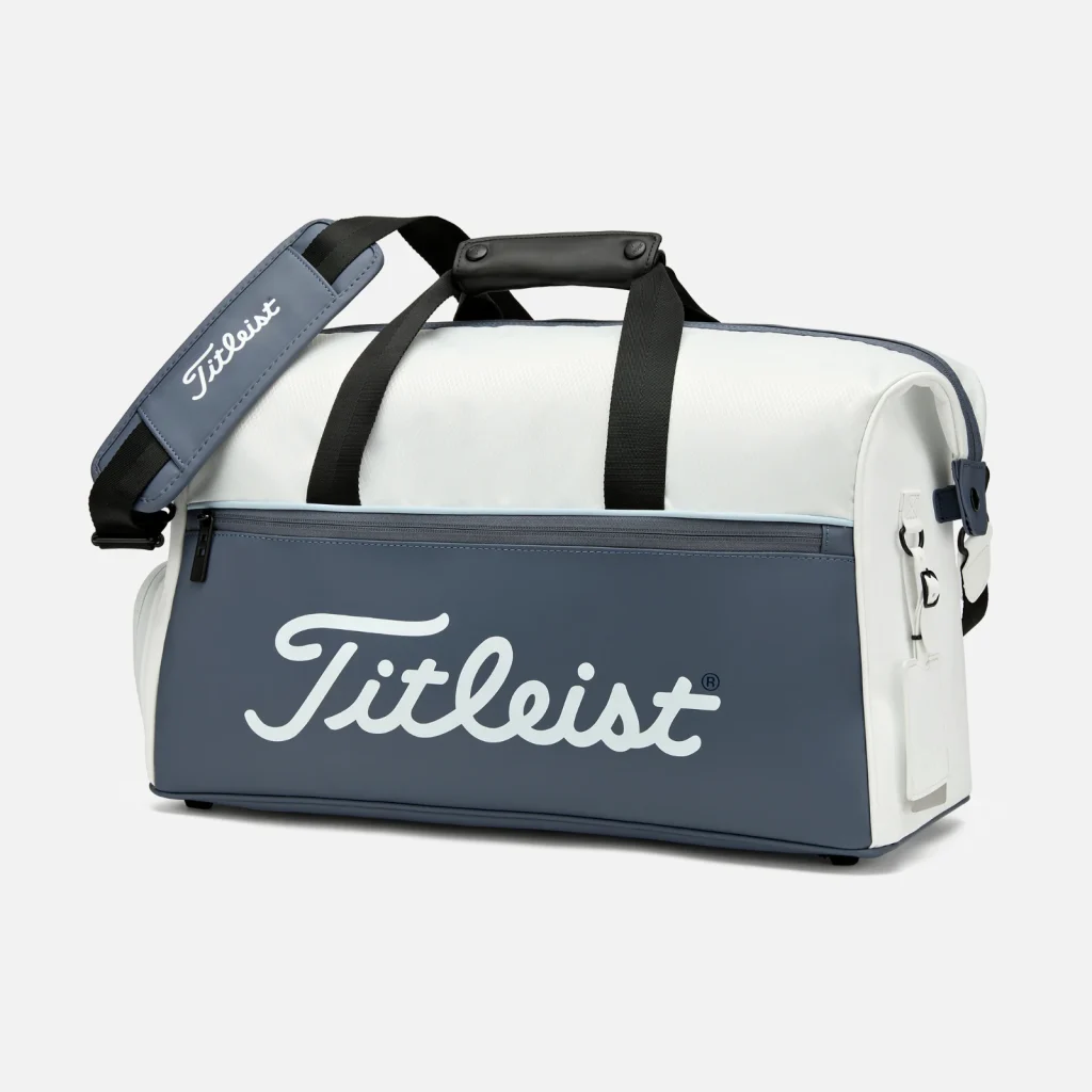 Túi Boston Titleist Elite Lite Boston Bag – White / Washed Indigo / Blue Bird