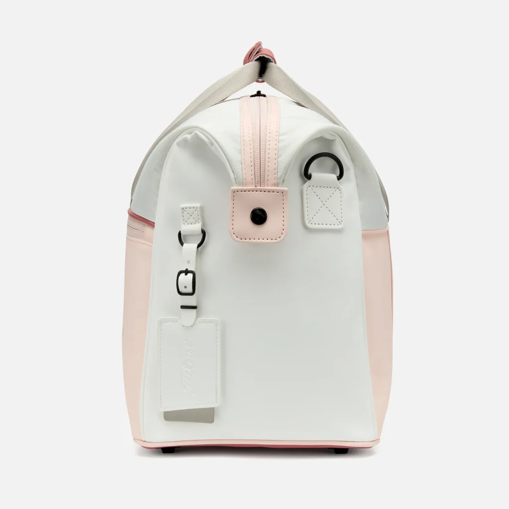 Túi Boston Titleist Elite Lite Boston Bag – White / Pale Pink / Sedona