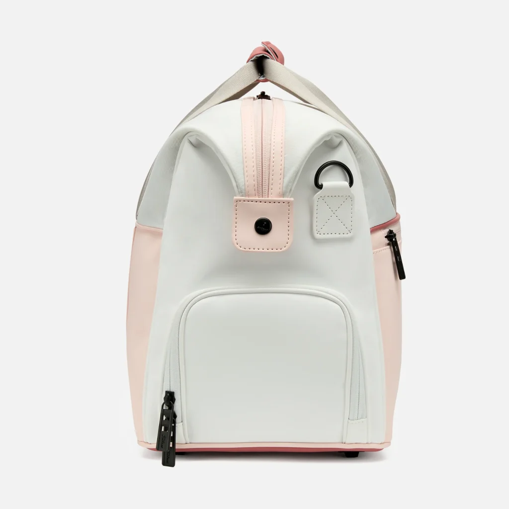 Túi Boston Titleist Elite Lite Boston Bag – White / Pale Pink / Sedona