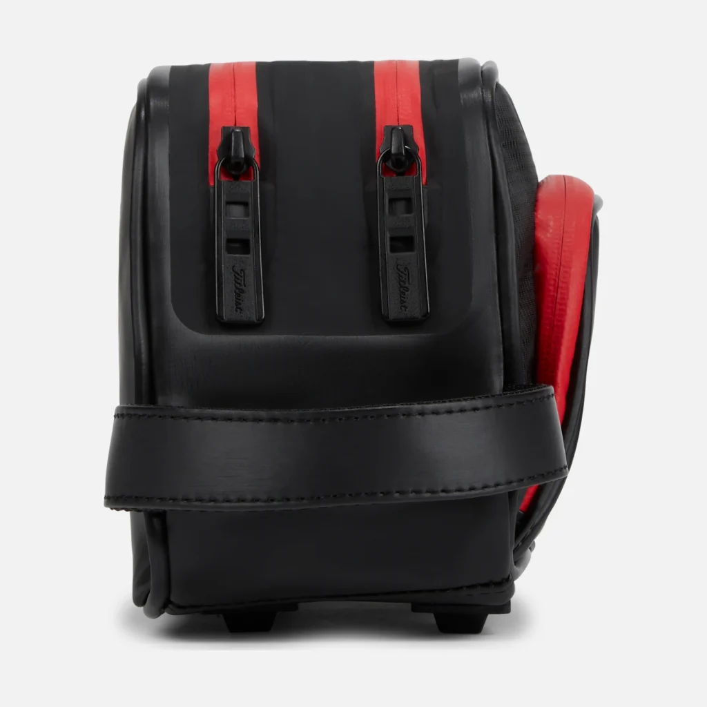 Túi Pouch Titleist Elite Lite StaDry Pouch – Black / Black / Red