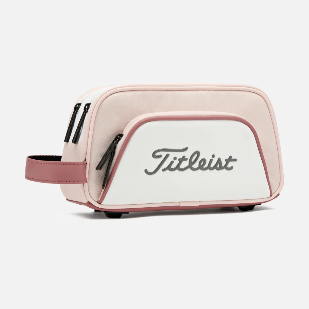 Túi Pouch Titleist Elite Lite StaDry Pouch – White / Pale Pink / Sedona