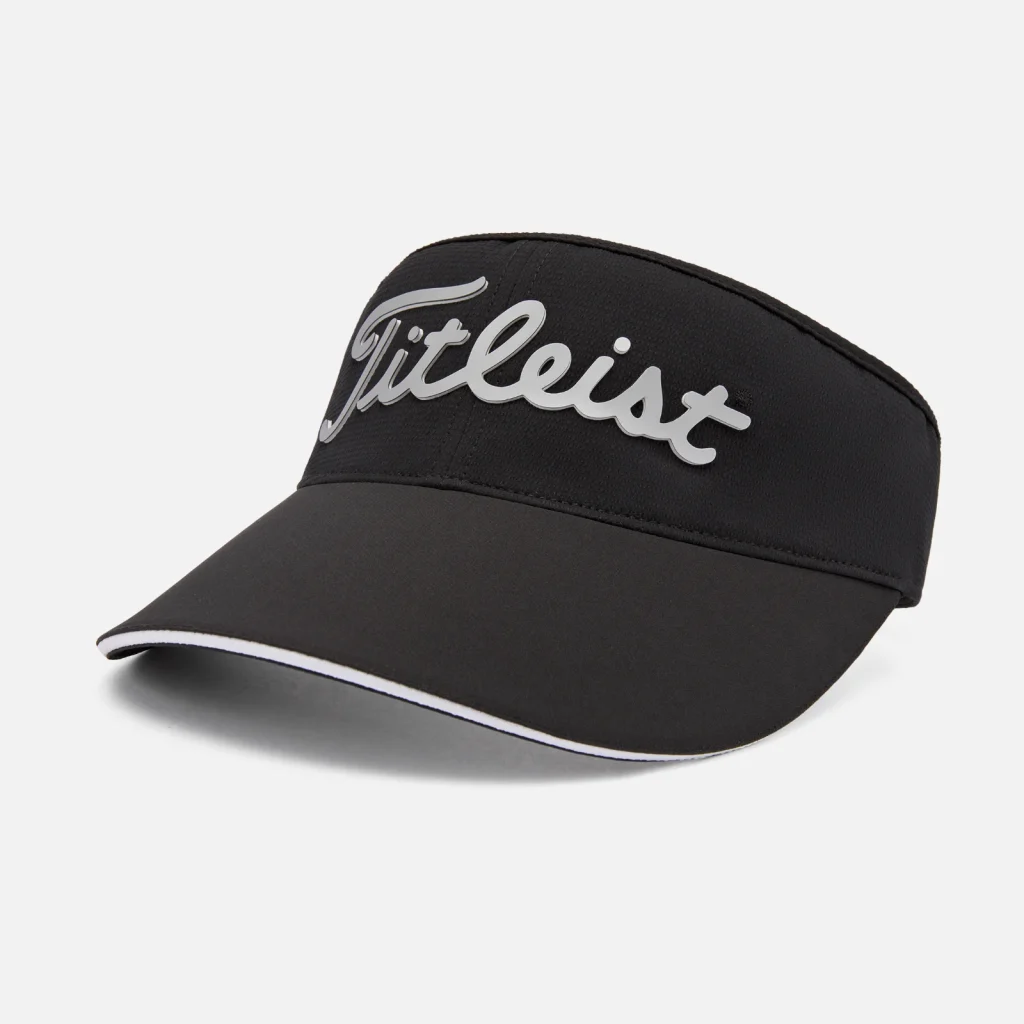 Mũ nửa đầu Titleist High Profile Visor – Black / Black