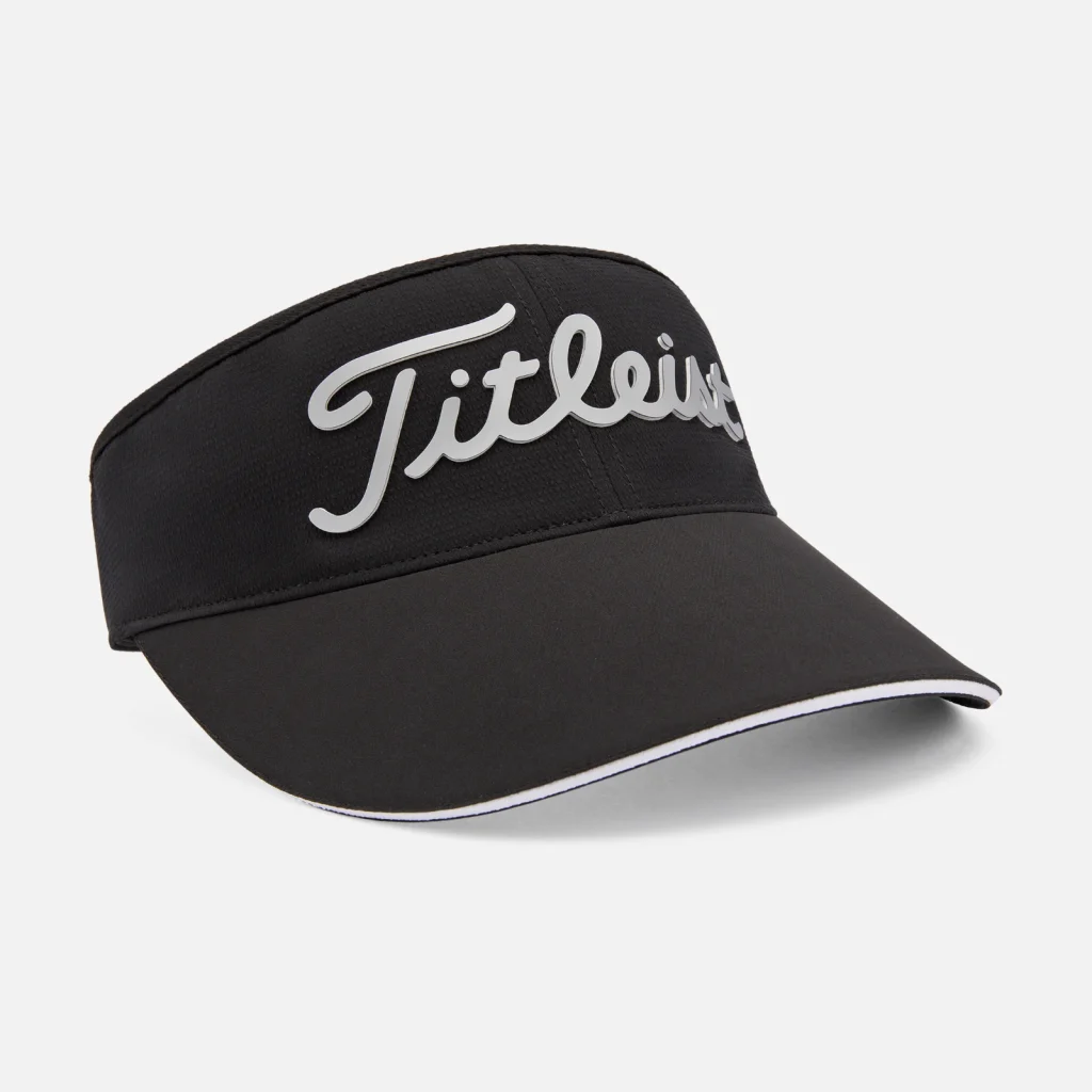 Mũ nửa đầu Titleist High Profile Visor – Black / Black