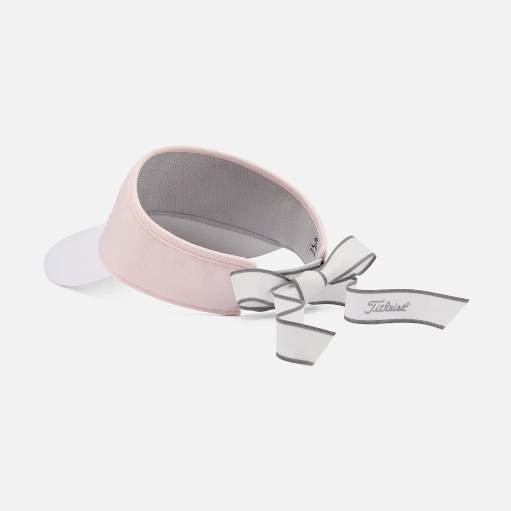 Mũ nửa đầu Titleist High Profile Visor – Pale Pink / White