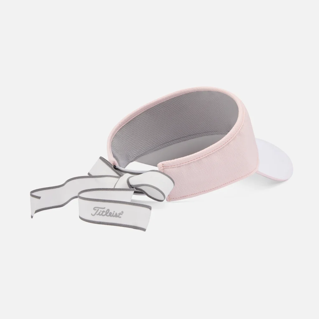 Mũ nửa đầu Titleist High Profile Visor – Pale Pink / White