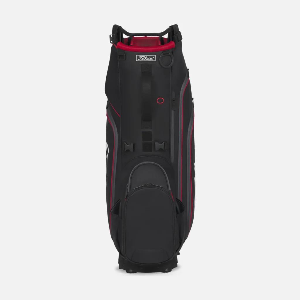 Túi Gậy Titleist Hybrid 14 – Black / Black / Red