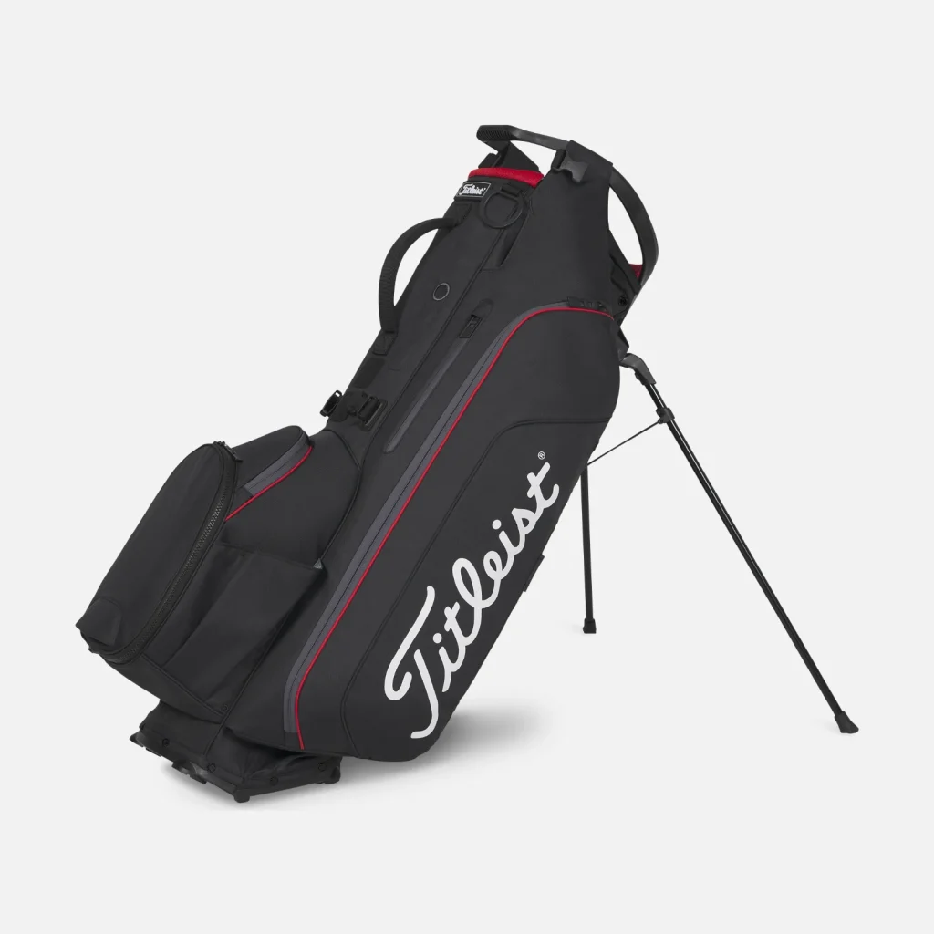 Túi Gậy Titleist Hybrid 5 – Black / Black / Red