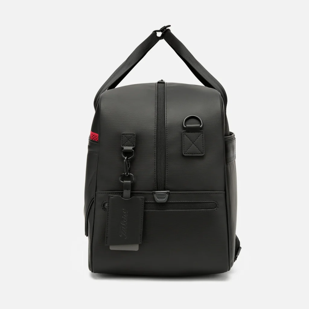Túi Boston Titleist Performance Boston Bag – Black / Black / Red