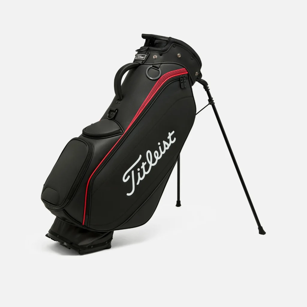 Túi Gậy Titleist Performance Stand Bag – Black / Black / Red