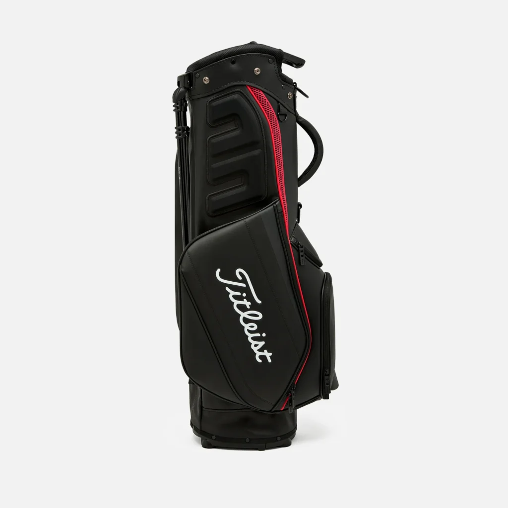 Túi Gậy Titleist Performance Stand Bag – Black / Black / Red